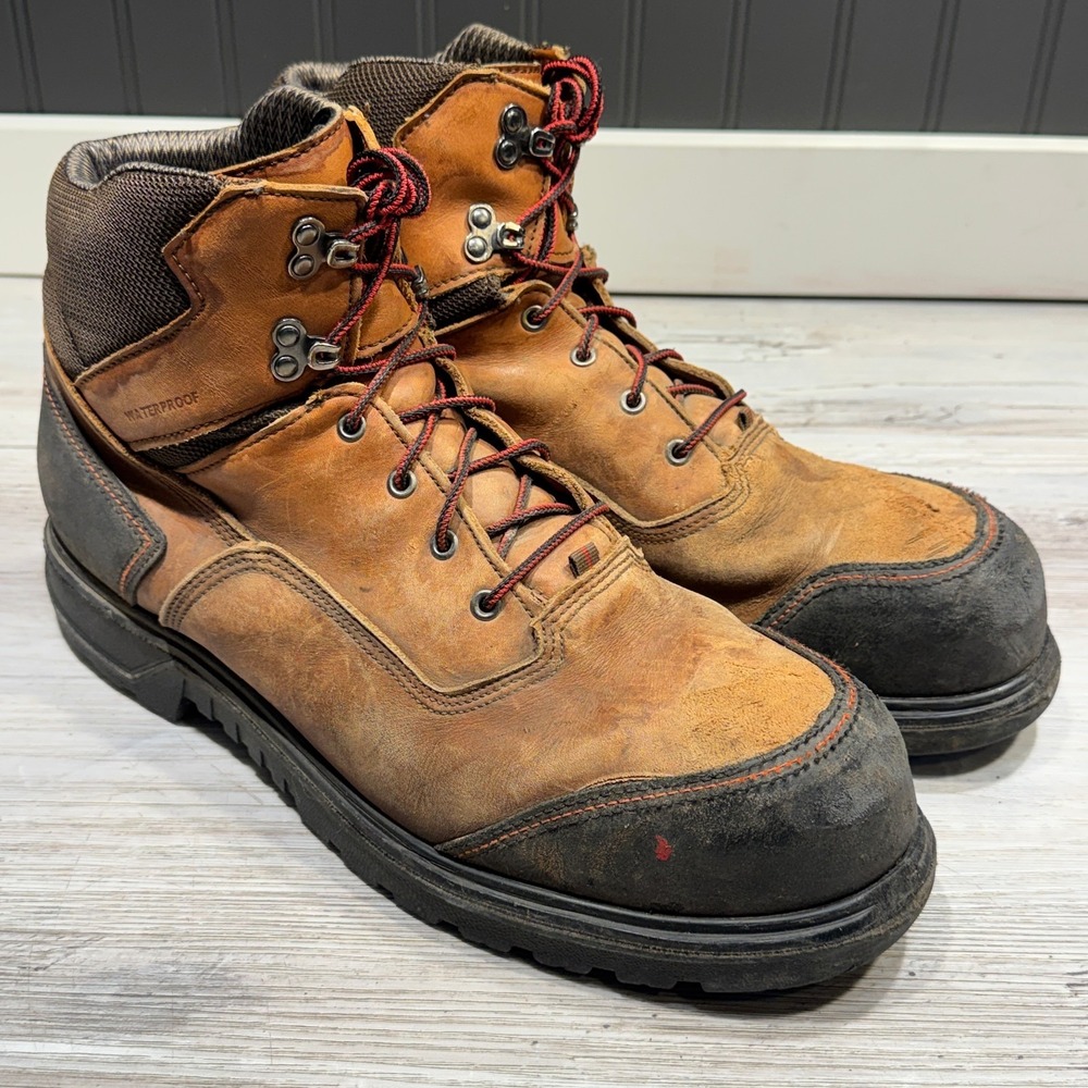 Red Wing 2403 Waterproof Non-Metallic Safety Toe Work Boots - Size 13D‎ USA MADE